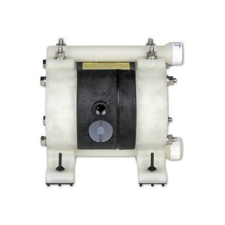 Yamada Pump, Model 851562 NDP-5 Series, Air Operated Double Diaphragm Pump, PTFE Diaphragm, PTFE NDP-5FPT